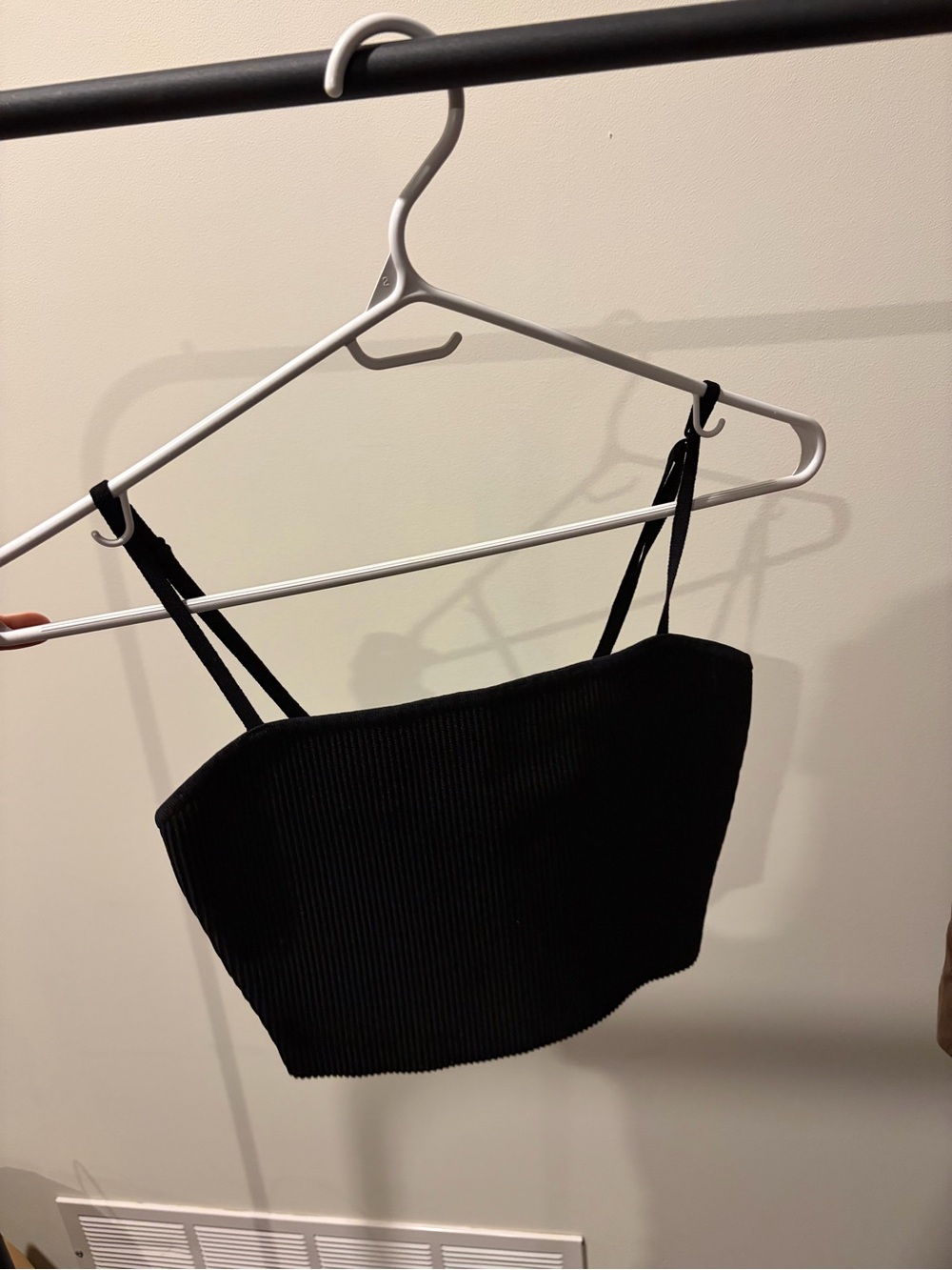 Black sculpt knit Top - Women